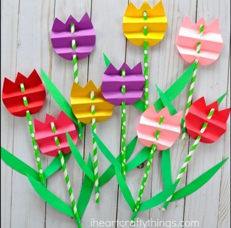 Image for event: Paper Tulips